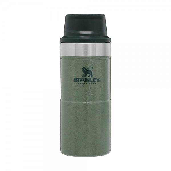 Термокухоль Stanley Classic Trigger-action Hammertone Green 0.35 мл (6939236382779)