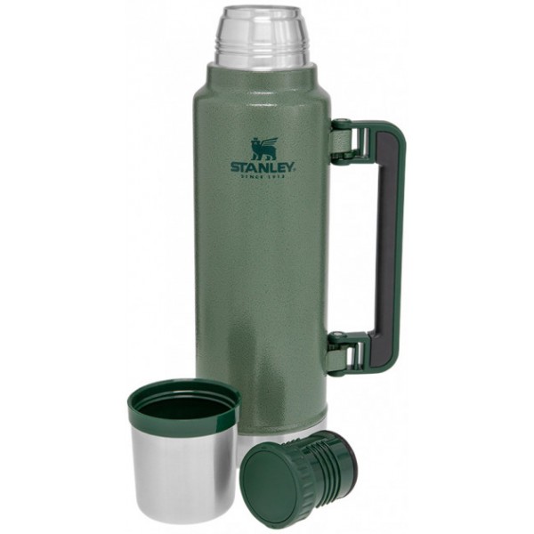 Термос Stanley Legendary Classic Hammertone Green 1.4л (6939236347907)